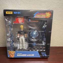 JOYTOY 1/18 KOF 98UM Hero Team Kyo Kusanagi Goro Daimon Benimaru Nikaido Model