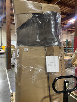 17400 Sofa and Loveseat in Ridgeline Brownie by Hughes