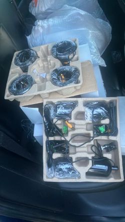 lorex security cameras 4 pack and wiring (not wireless)