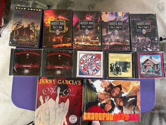 Grateful Dead DVD's-CD's-Books