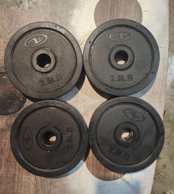 2.5LB Plates