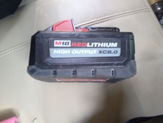 M18 High Output XC8.0 RED LITHIUM BATTERY