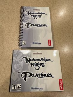 PC GAMES - CD - ROM - Neverwinter nights - platinum