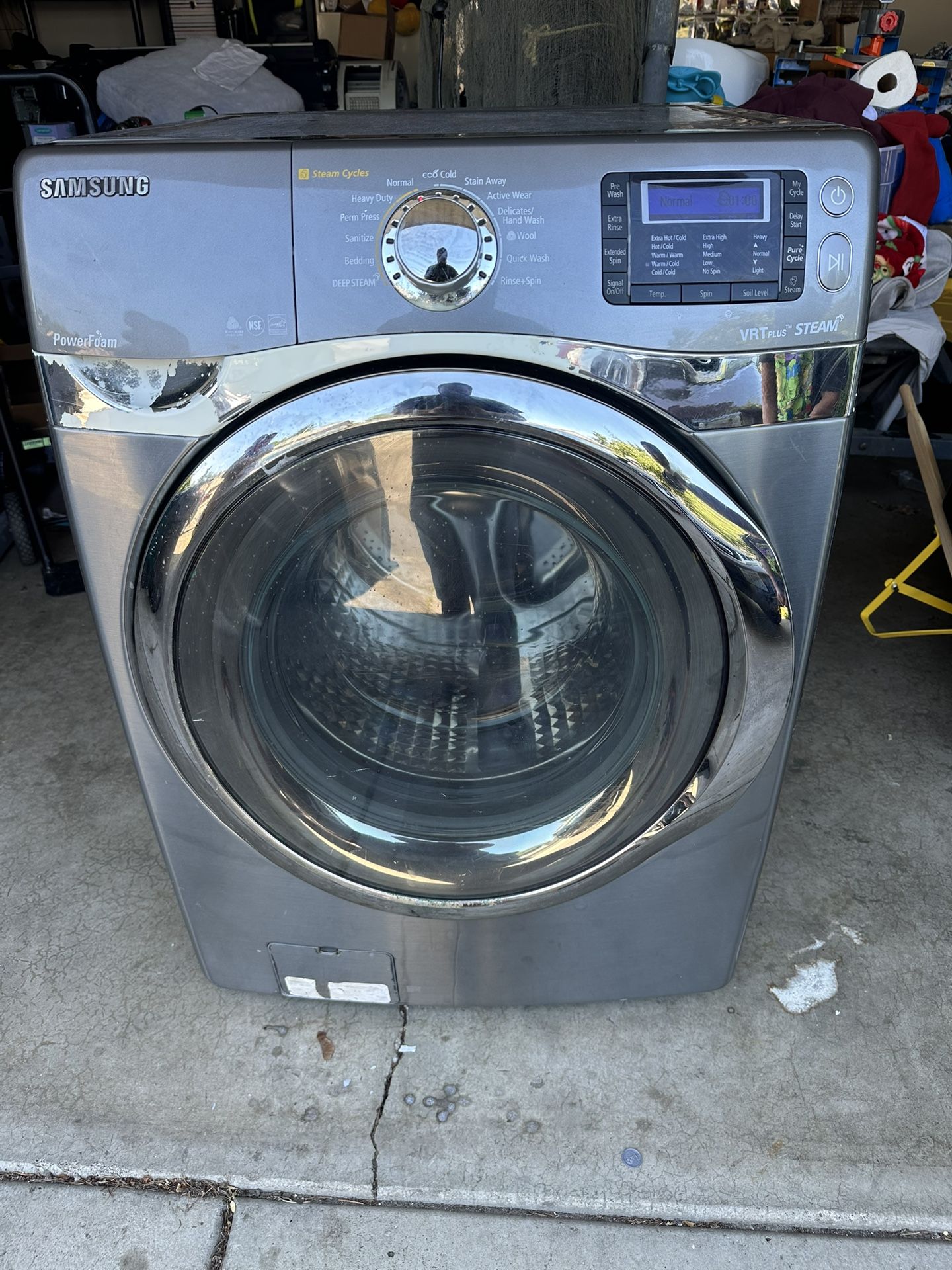 Samsung WF520ABP/XAA VRT Plus Steam Washer