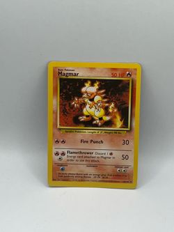Pokemon Base Set Magmar Card #36