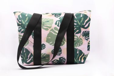 Monstera Tote Bag / Weekender Bag