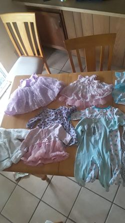 Baby girl clothes sz 3mo