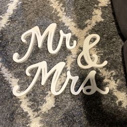 Mr. & Mrs. 