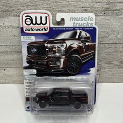 Auto World Premium Series Brown ‘2020 Ford F-150 Lariat Pickup Truck / Limited Edition • Die Cast Metal • Made in China 