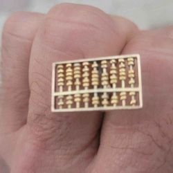 14k Gold Abacus 