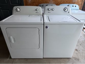Amana Electric Washer And Dryer Set