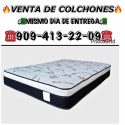 Queen Bamboo Orthopedic Pillow Top Mattress!