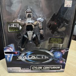 Vintage 1996 Trendmasters Battlestar Galactica Cylon Centurion Action Figure Sealed 