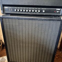 Yamaha G100 Amp And Yamaha J140S(412S) Speaker