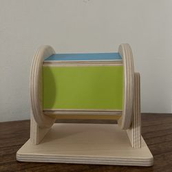 LOVEVERY Spinning Rainbow Wheel Montessori Toy