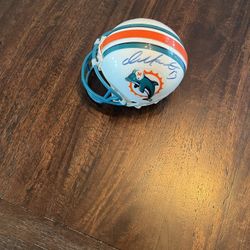 Dan Marino Autographed Dolphins Mini Helmet 