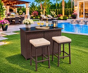 Brand new outdoor bar