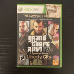 GTA 4 The Complete Edition Xbox 360