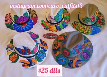 Mexican hat's, sombreros Mexicanos, gorras bordadas