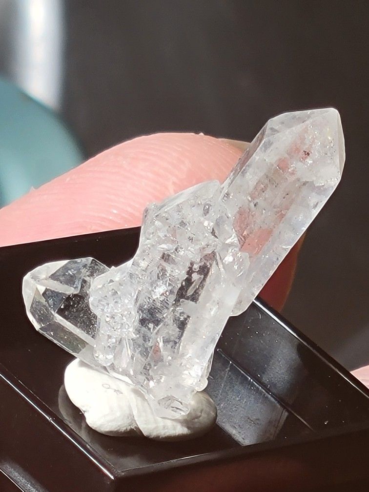 12.50ctw Natural Herkimer Diamond Cluster Specimen Rough Untreated Crystal