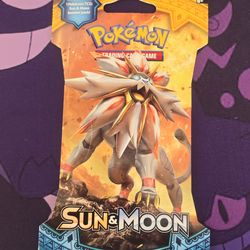 Sleeve, sun & moon base set booster pack