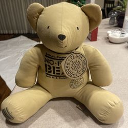No Frills Bear Rare With Tag Original Dakin 1985 Plush No Frills Vintage