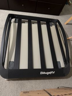 Aluminum roof basket