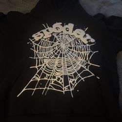 Black N White Spider Hoodie 