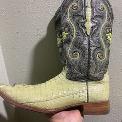 El General Men's  Caiman Cowboy Boots size 8.5