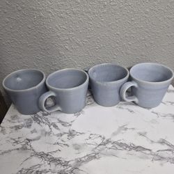 Set Of 4 Matching Mugs