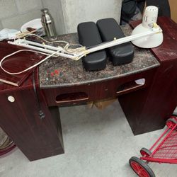 Manicure Table Extractor lamp nail polish and more