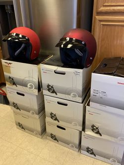 Moving Sale New 3/4 Helmets