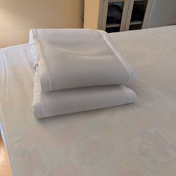 Cradle Mattress Pad With Cover & Bumpers