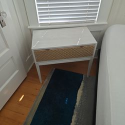 FREE White Wood End Table