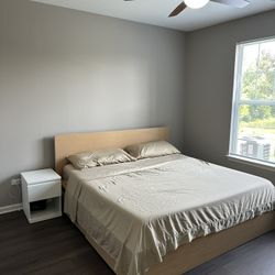 King Size Bed ( Mattress Included )