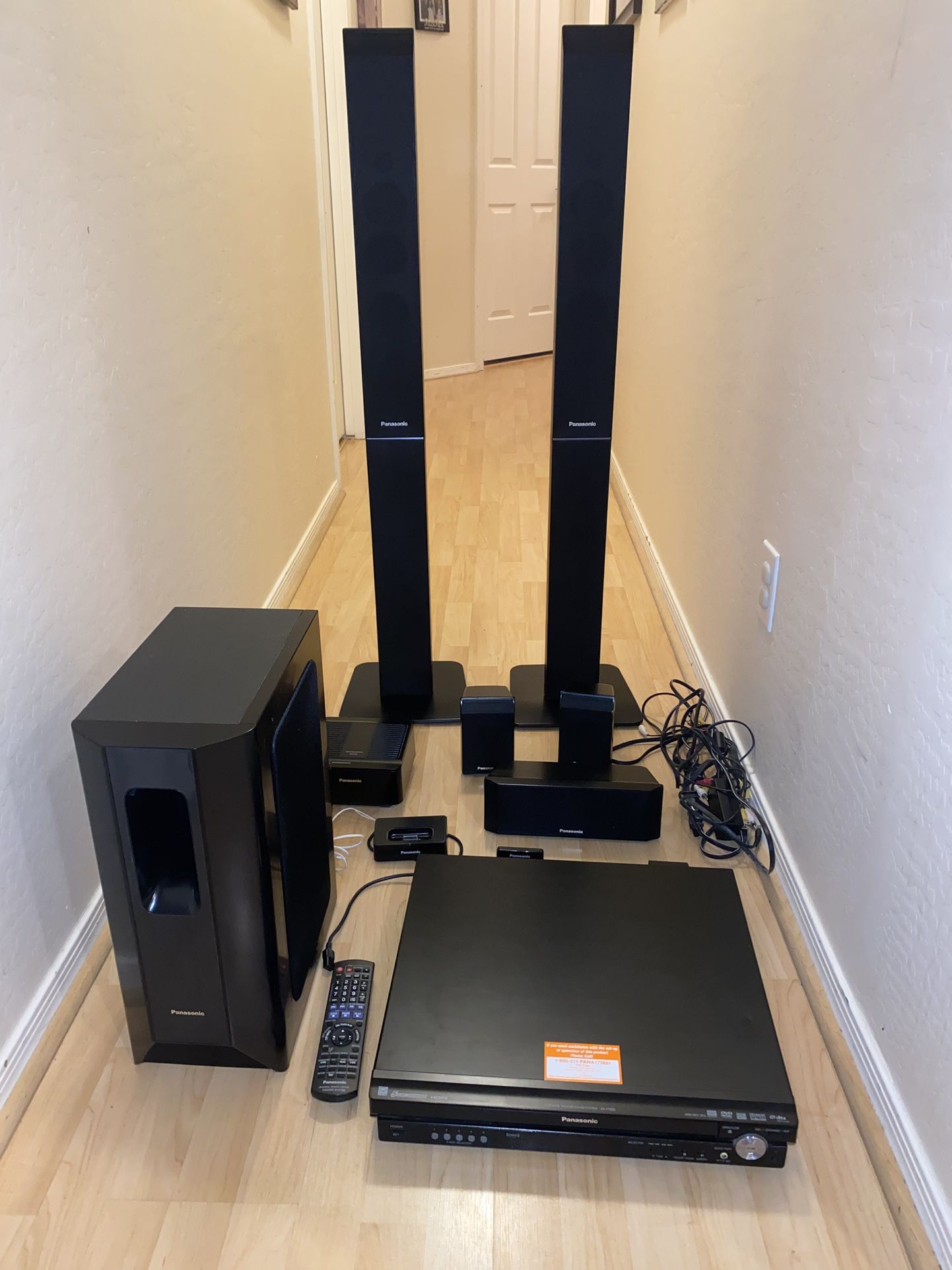 Panasonic DVD Home Theater Sound System SA-PT950