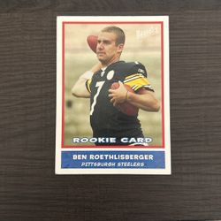 Ben Roethlisberger rookie card 