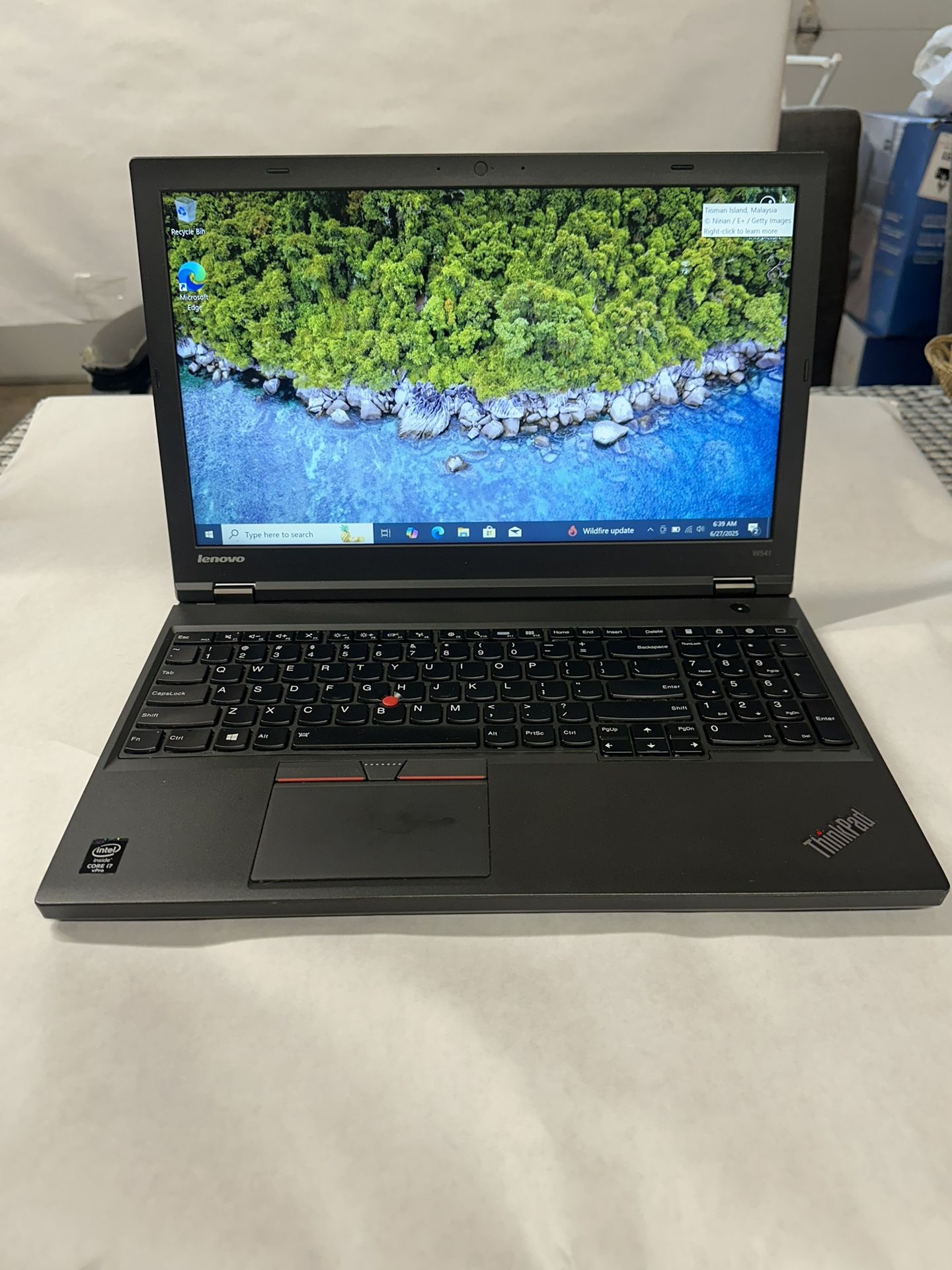 Laptop Lenovo W541 i7 Good Condition Price Is Firm Read Description