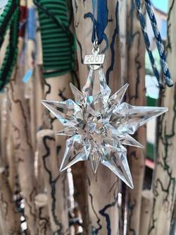 Swarovski 2001 Crystal Christmas Ornament