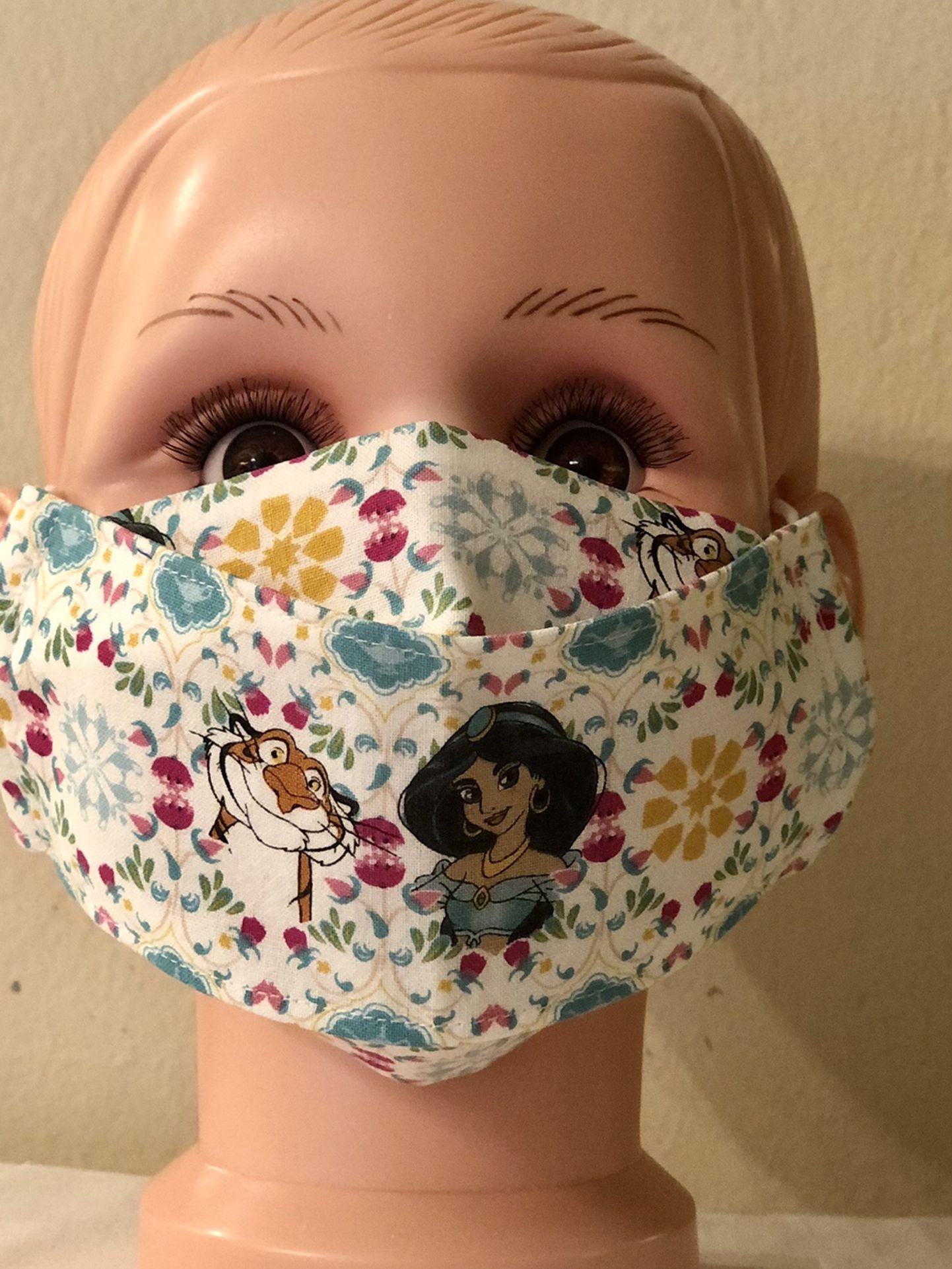 Disney Princess Jasmine Kid Size 3D Face Mask