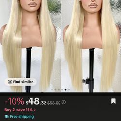 Brand New!!! LOVSOUL 13x6 Glueless Lace Frontal Wig 32inches!!!!