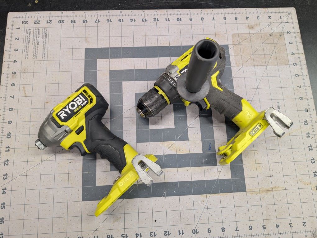 Ryobi Brushless Impact And Hammer Drill