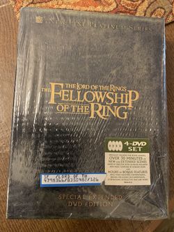 ***  FELLOWSHIP OF THE RING- DVD SET