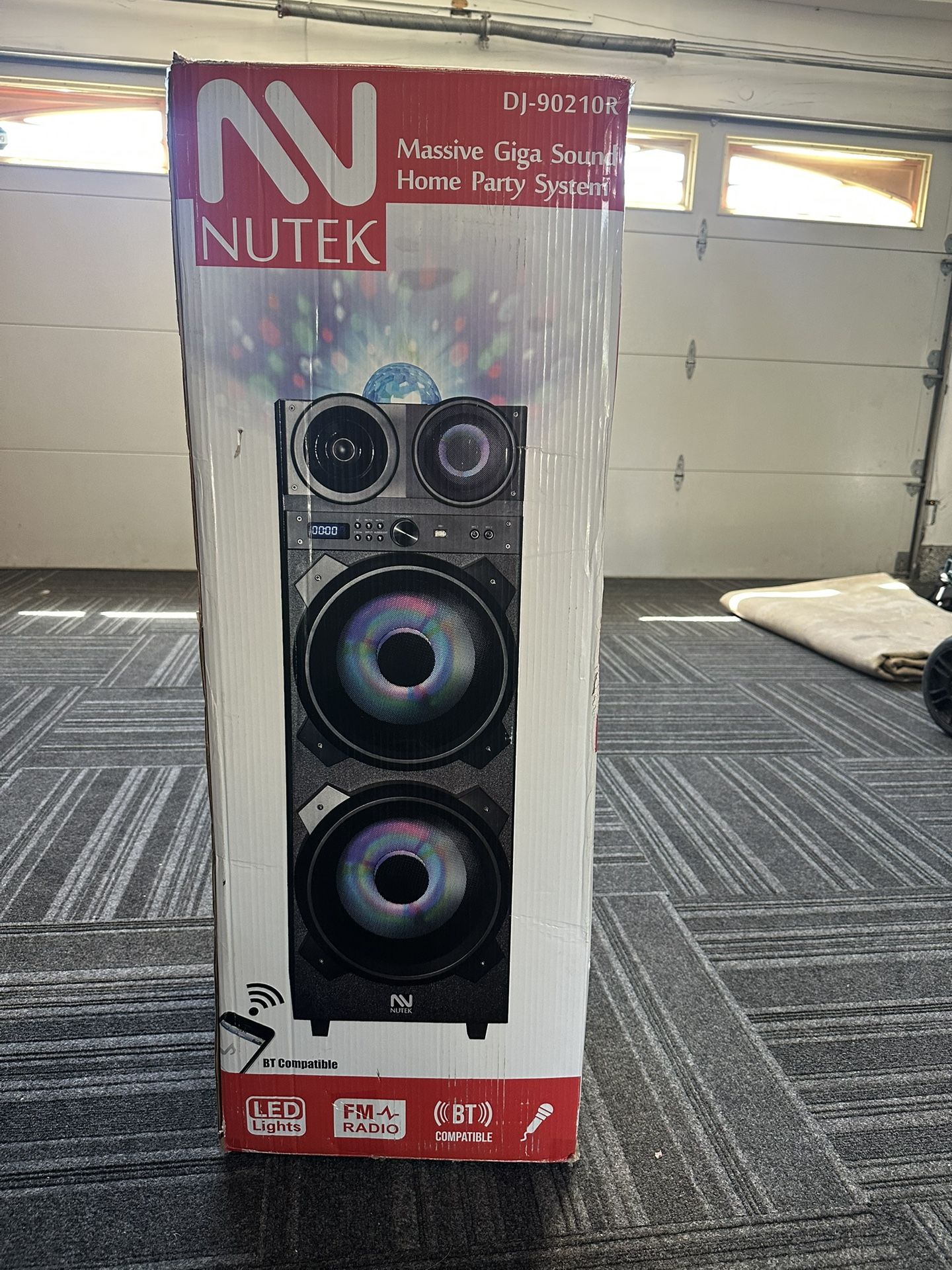 NUTEK Massive Giga Sound Home Party System
