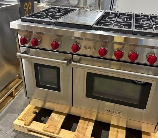 Wolf 48" Ss Gas Stove