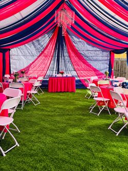 Wedding decorations-balloons garland- birthday party - cylinders - tent decorations
