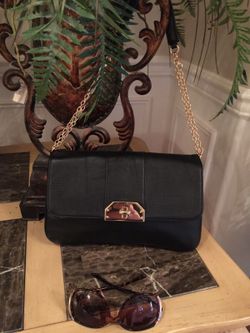 ALDO leather shoulder bag plus ALDO sunglasses $50 firm