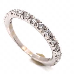 0.50 TCW Diamonds Wedding Ring Band Solid 14K White Gold Size 6