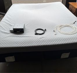 King Size Sleep Number Smart Bed Setup & Complete Bedroom Frame