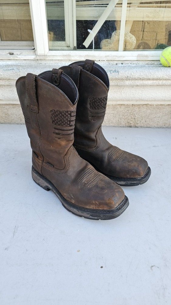 Size 9 EE Ariat Work Boots Composite Toe
